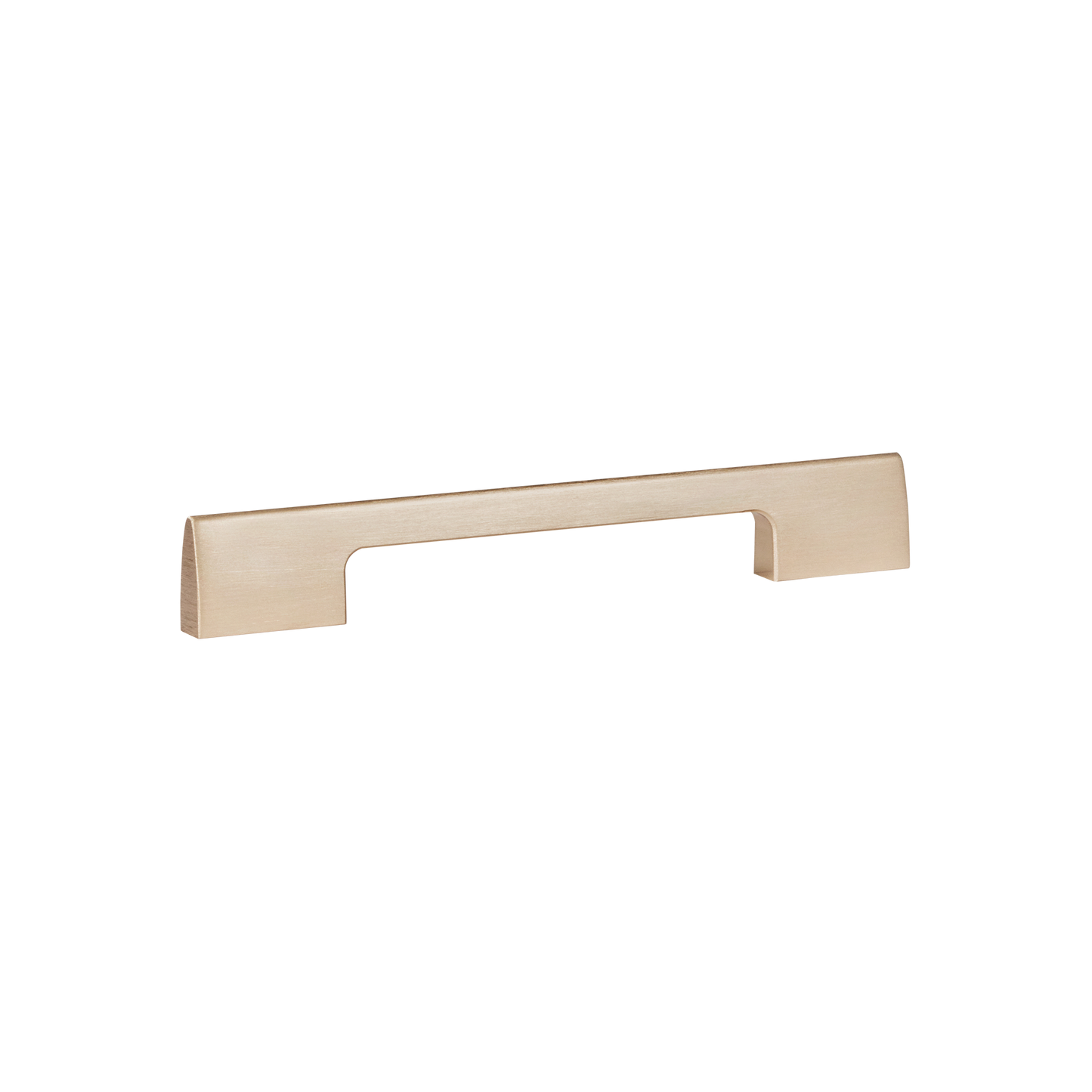 Momo Vieste D Handle 160mm In Aluminium Brushed Nickel