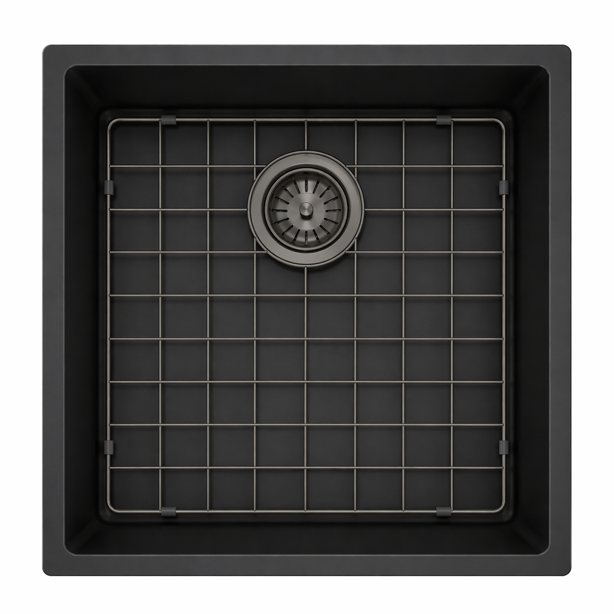 Stainless Steel Gunmetal Sink Grid for Carysil Salsa