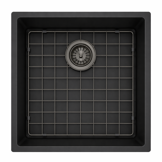 Stainless Steel Gunmetal Sink Grid for Carysil Salsa