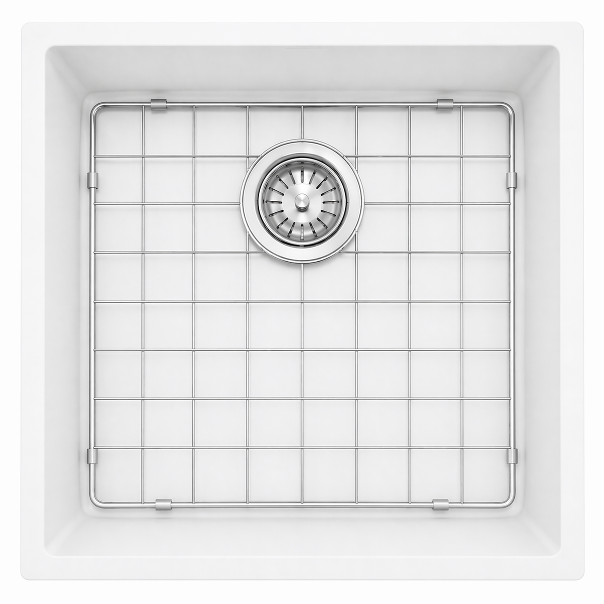 Stainless Steel Chrome sink grid for Carysil Salsa