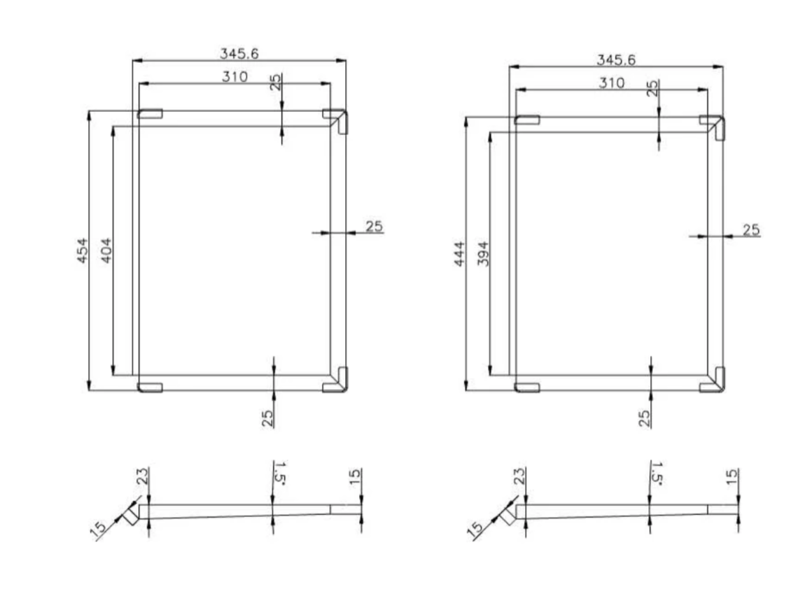 Rose Gold Stainless Steel Sink Tray for 450–460mm Sinks