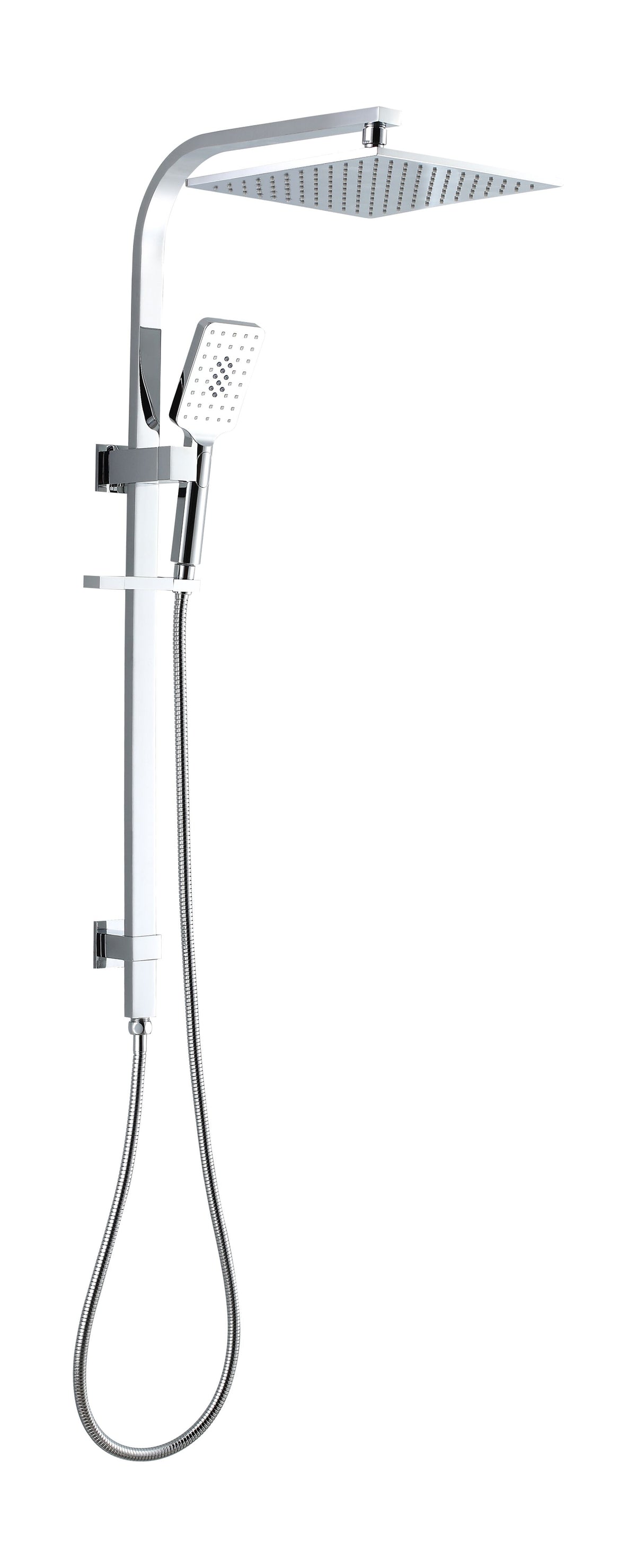 Solace Luxe Shower Set in Sterling Chrome