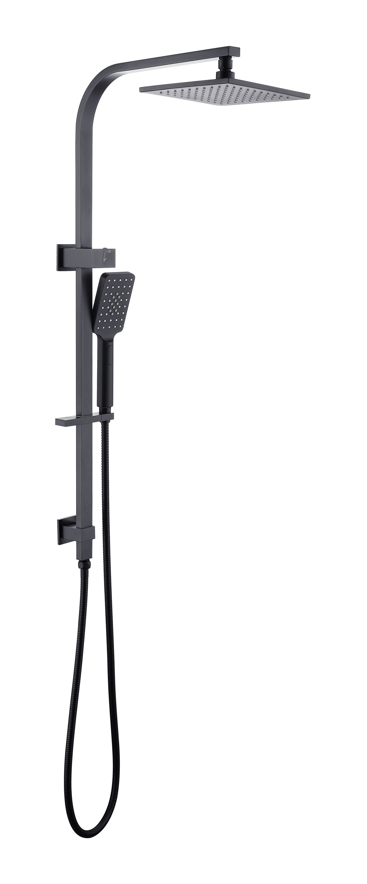 Solace Luxe Shower Set in Noir Obsidian