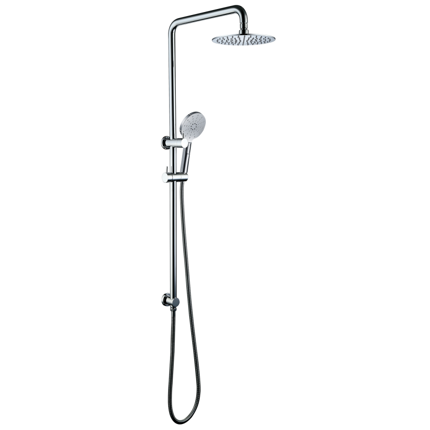 Solace Rain Shower Set in Sterling Chrome