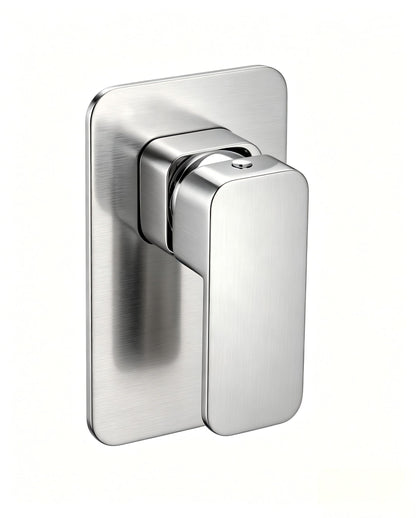 Solace Shower Wall Mixer in Sterling Chrome