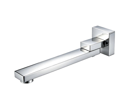 Syrin Swivel Bath Spout in Sterling Chrome