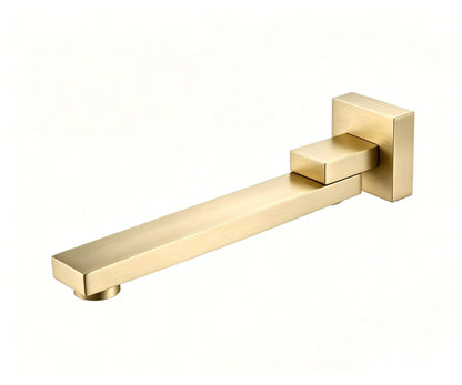 Syrin Swivel Bath Spout in Brushed Aurum