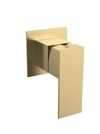 Syrin Wall Mixer in Brushed Aurum