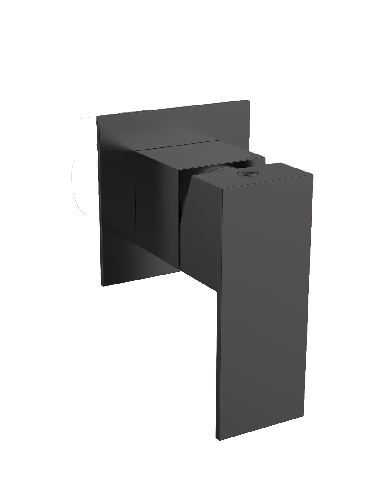 Syrin Wall Mixer in Noir Obsidian