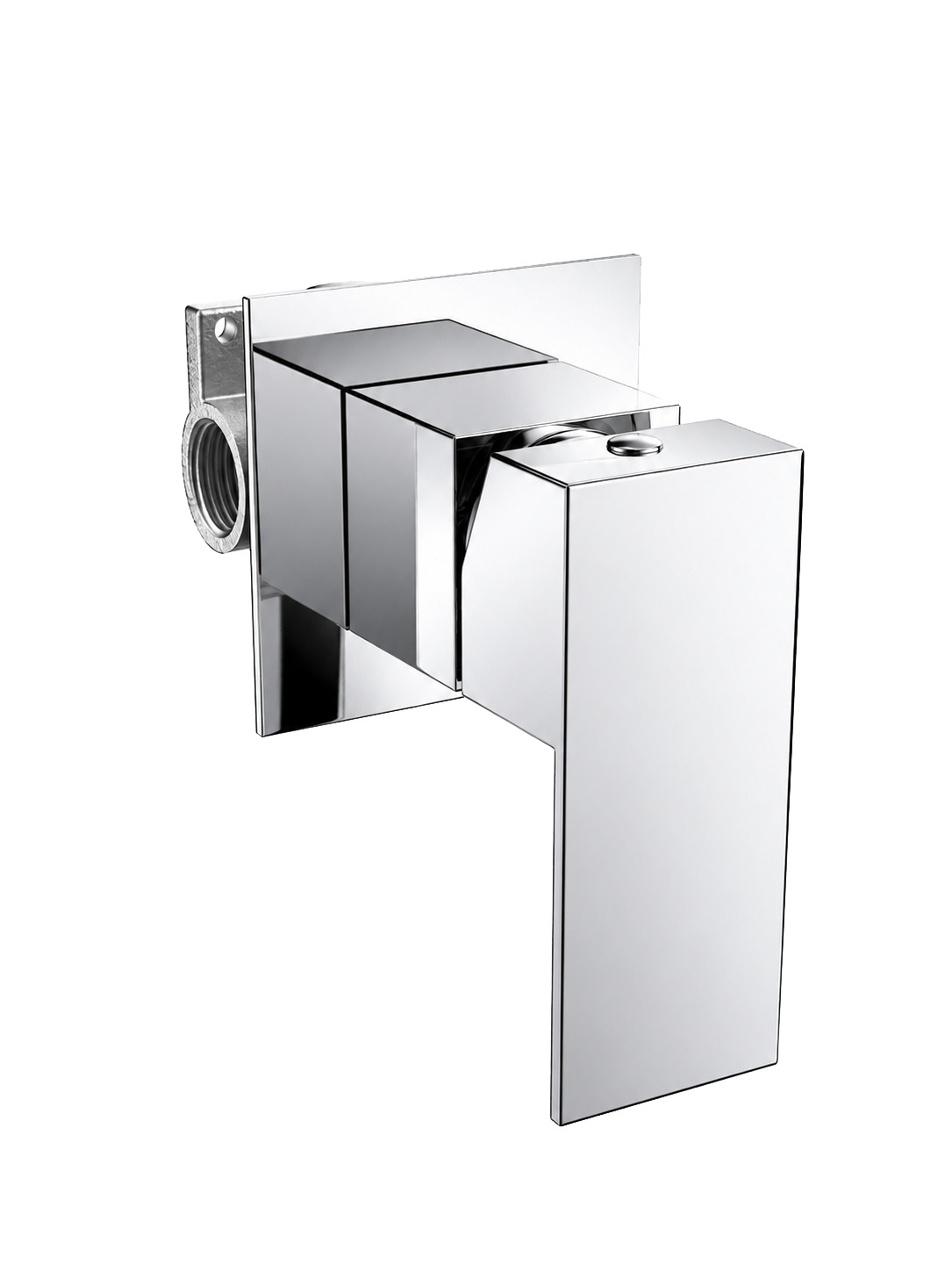 Syrin Wall Mixer in Sterling Chrome