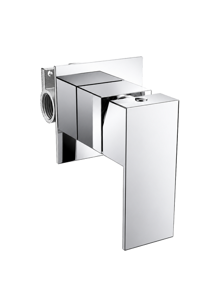 Syrin Wall Mixer in Sterling Chrome