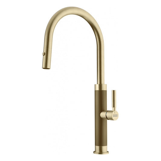 Franke Mythos Masterpiece Pull-Out Tap Gold