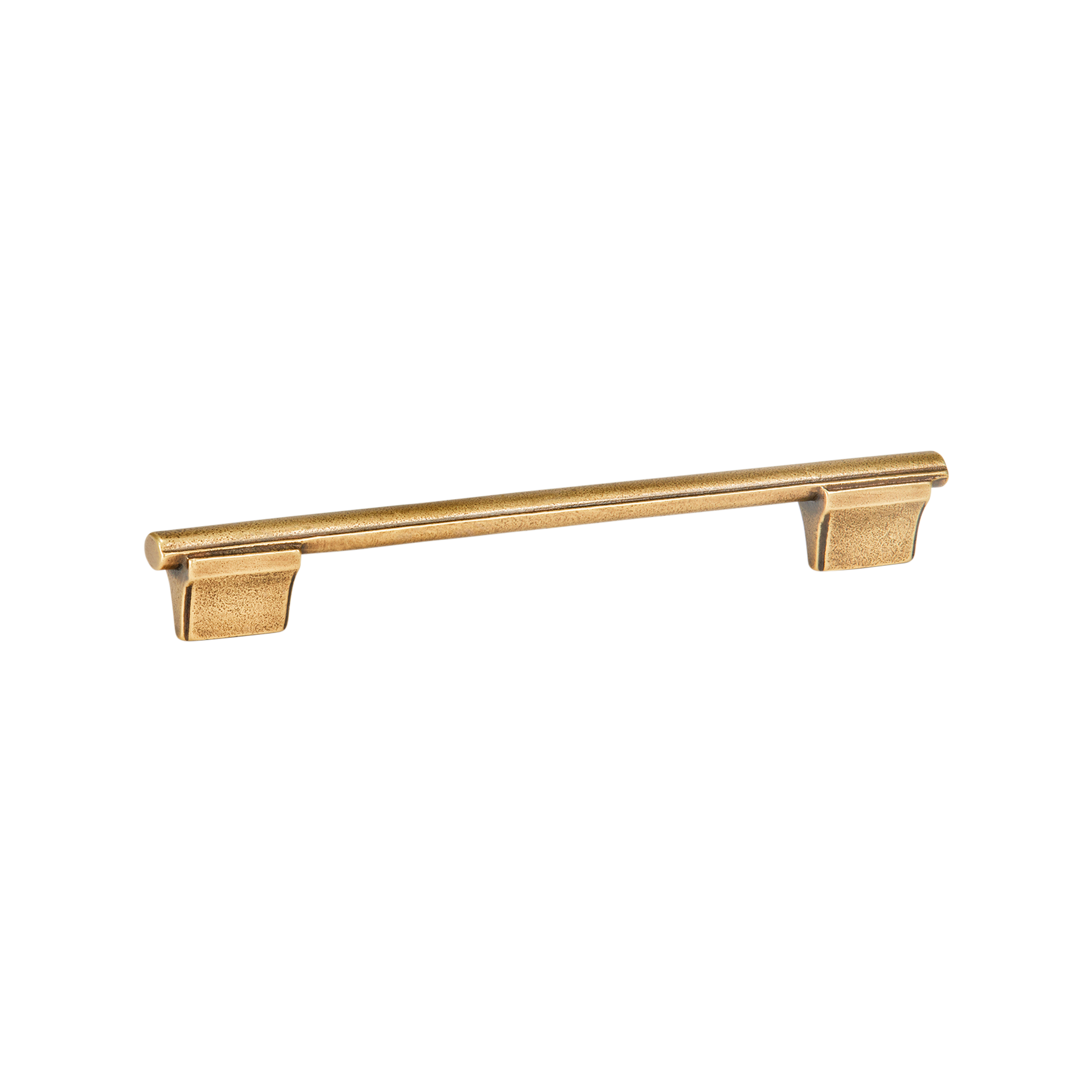 Momo Emma D Handle 160mm in Aged Antique Brass