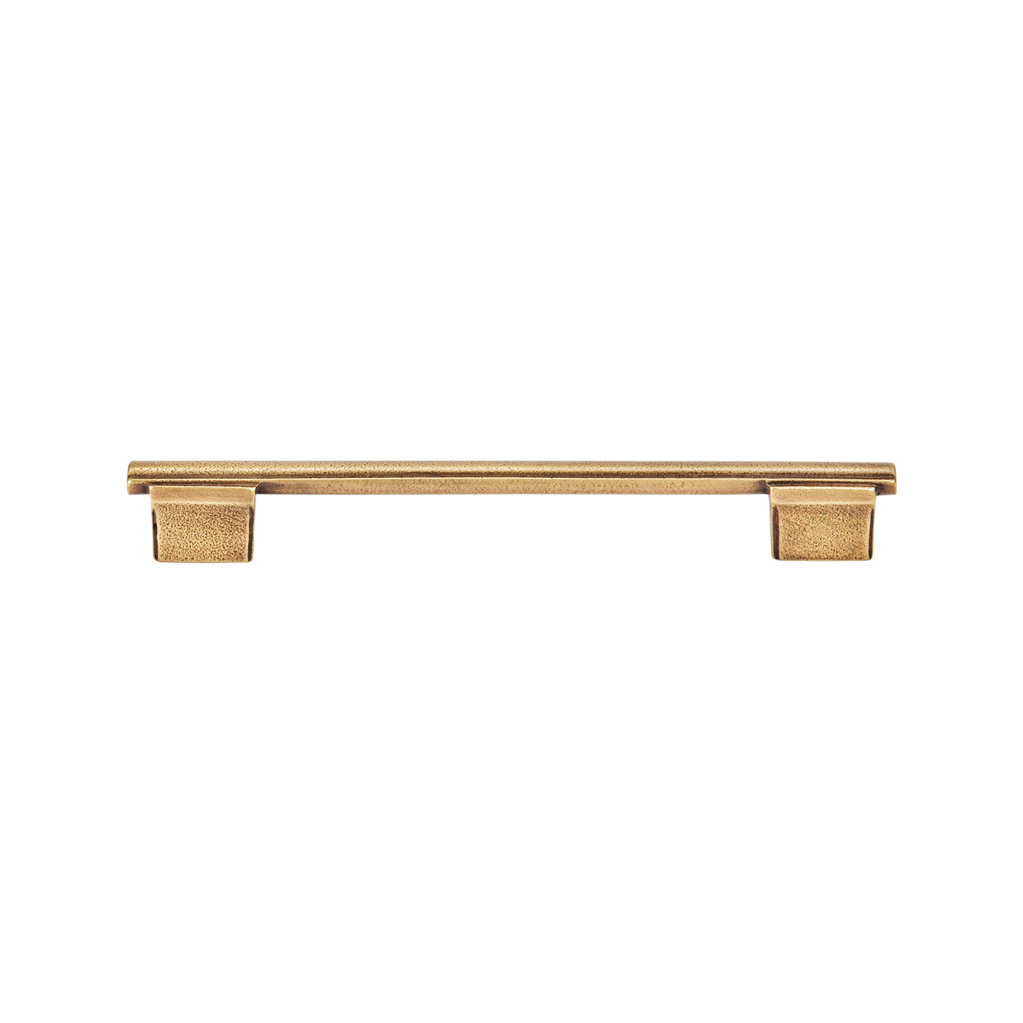 Momo Emma D Handle 160mm in Aged Antique Brass (1)