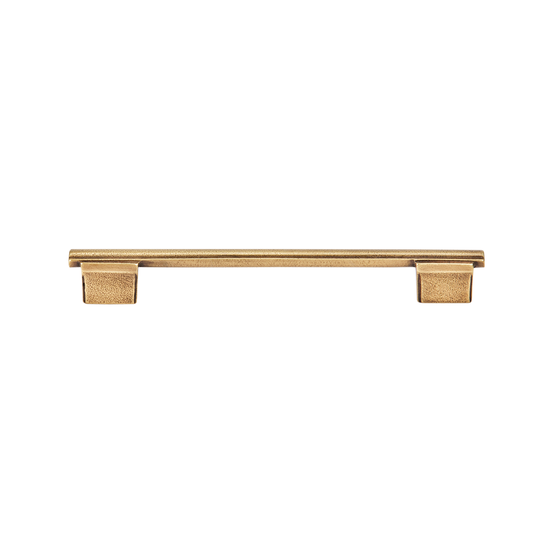 Momo Emma D Handle 160mm in Aged Antique Brass (1)