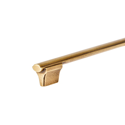 Momo Emma D Handle 160mm in Aged Antique Brass (2)