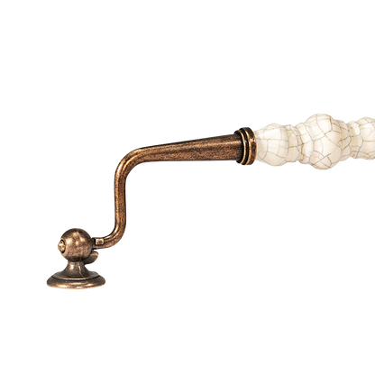 Momo Trianon Swivel Bail 224mm in Cream Crackle & Antique Brass (2)