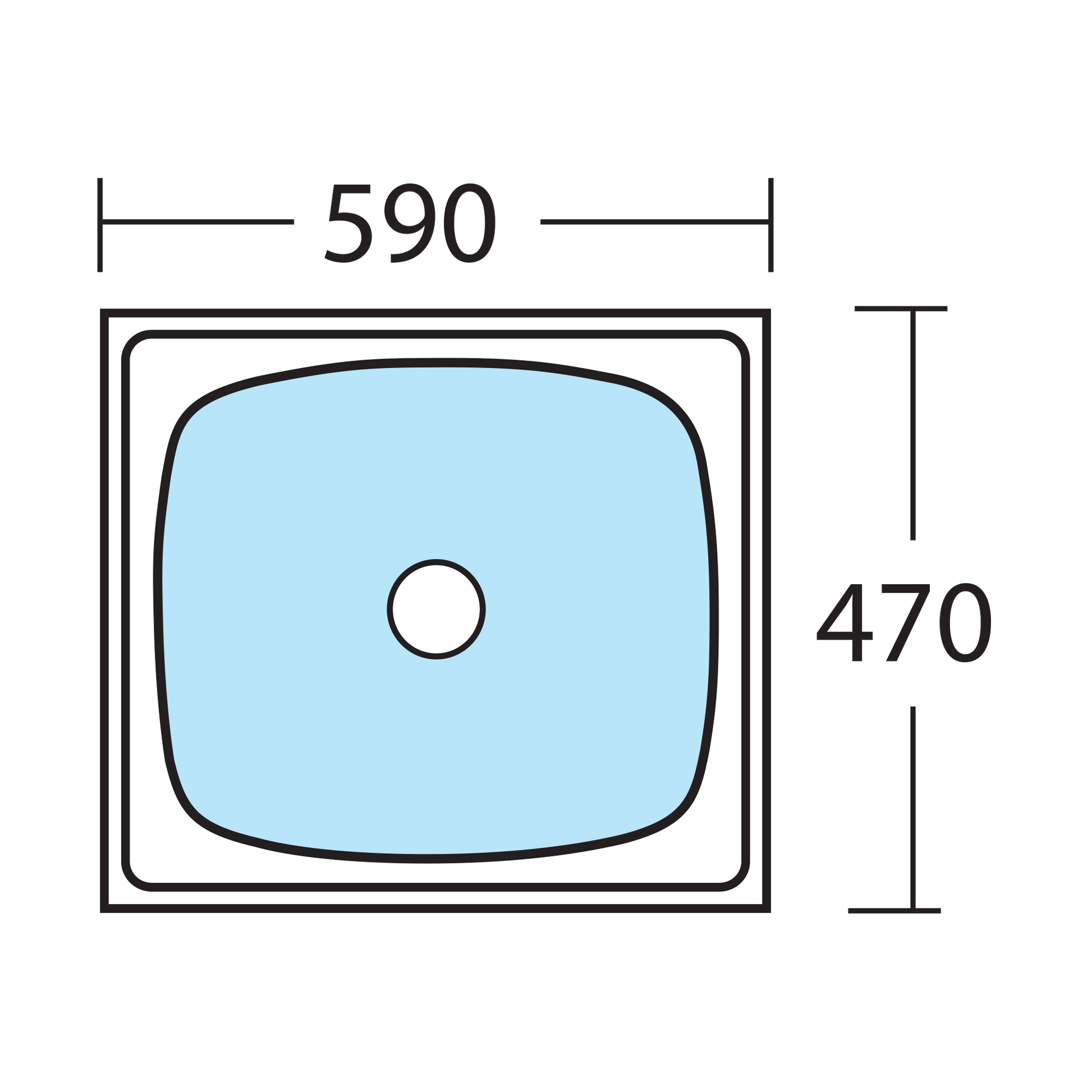 Laundry 45L Tub