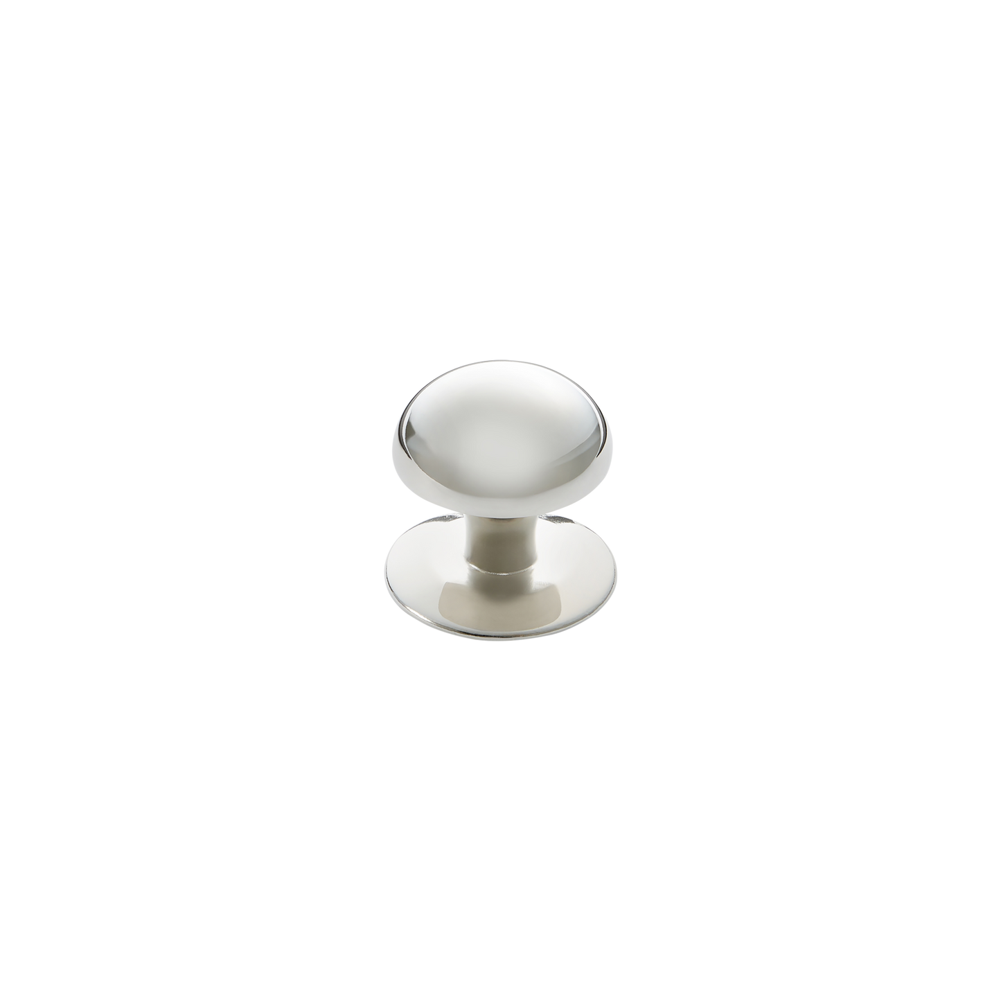 Momo Trafalgar Round Knob 37mm in Polished Nickel
