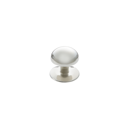 Momo Trafalgar Round Knob 37mm in Polished Nickel