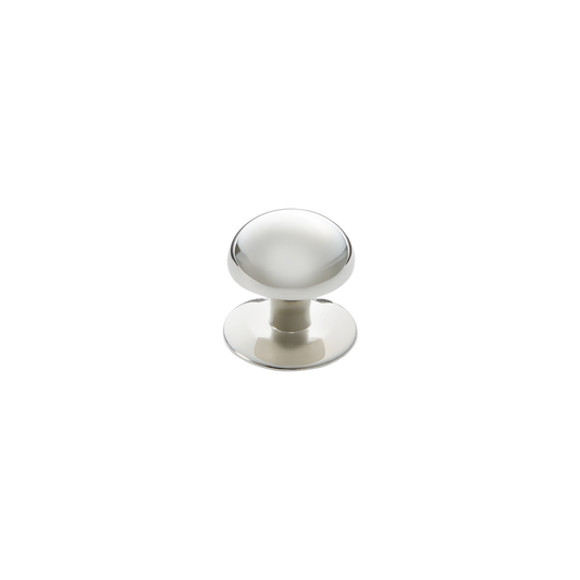 Momo Trafalgar Round Knob 37mm in Polished Nickel