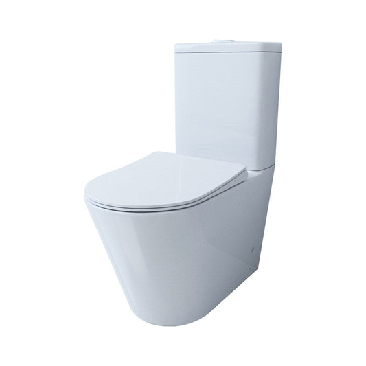 Two Piece Toilet Suite Tornado Flush 665x360x840mm