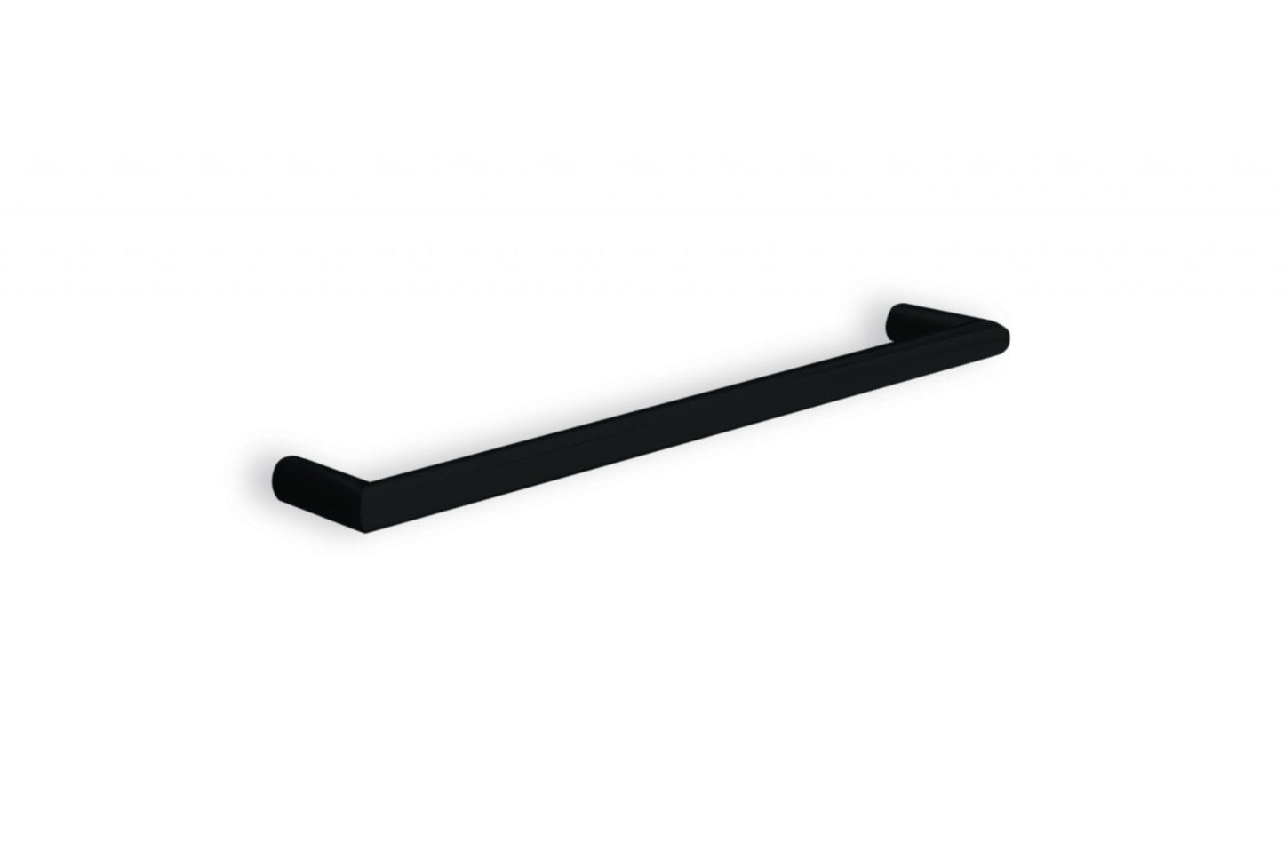 Thermorail Round Single Rail 632x32x100mm 18Watts - Matt Black - Includes Transformer