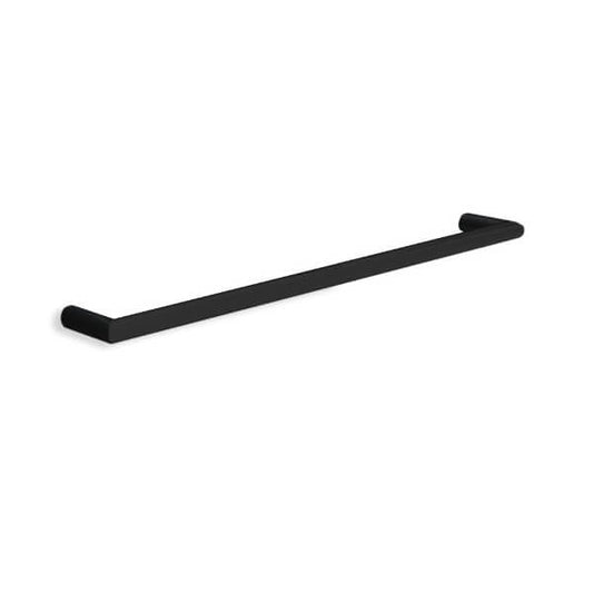 Thermorail Round Single Rail 832x32x100mm 23Watts - Matt Black - Includes Transformer