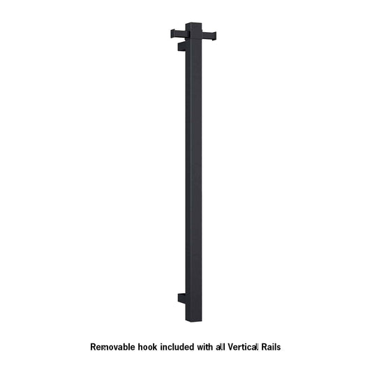 Thermorail Square 12Volt Vertical Bar 900x142x100mm 29Watts With Optional Hook