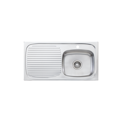 Ultraform Single Bowl Sink With Drainer