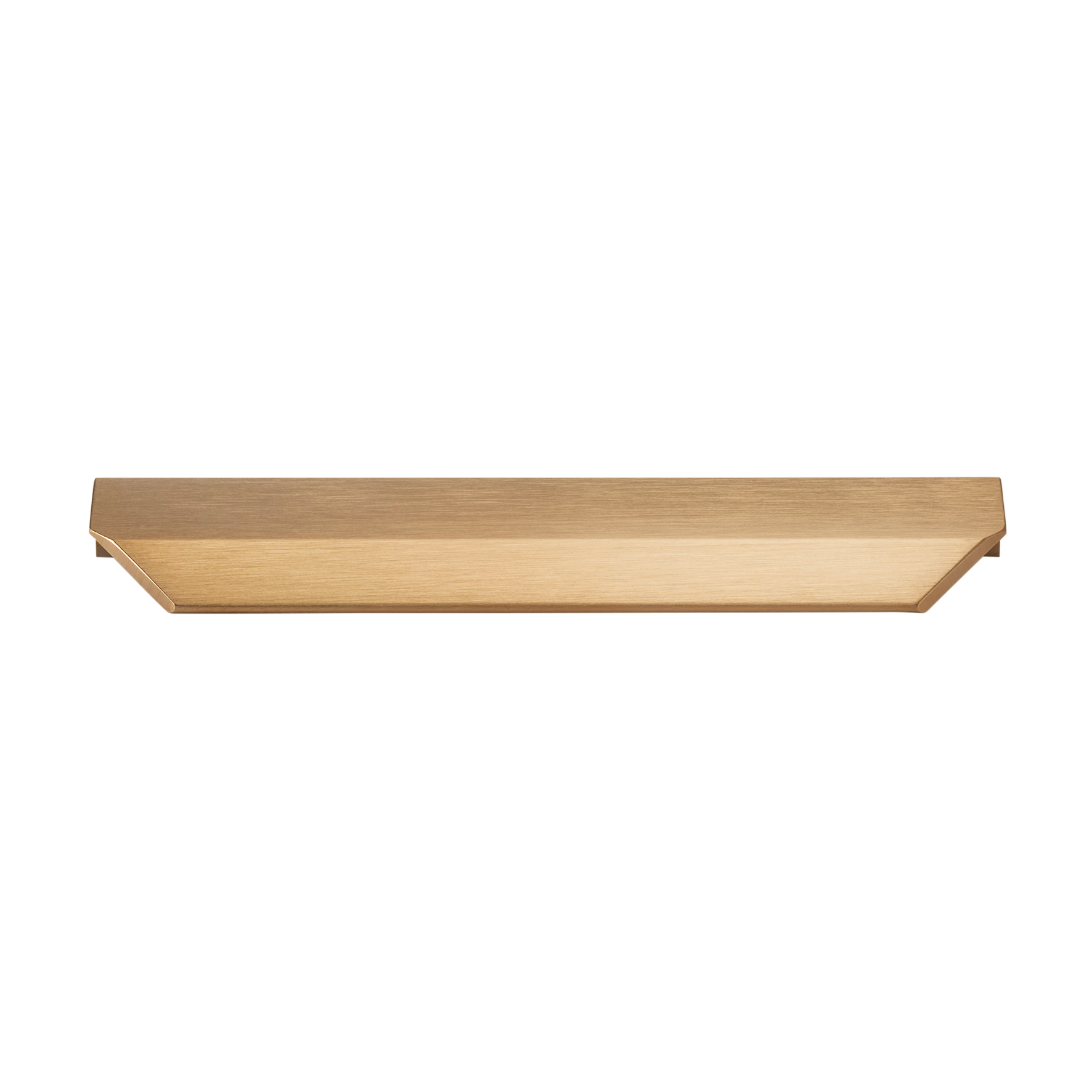 Momo Vann Lip Pull 128mm in Brushed Dark Brass (1)
