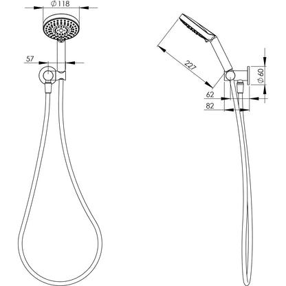 Vivid Hand Shower
