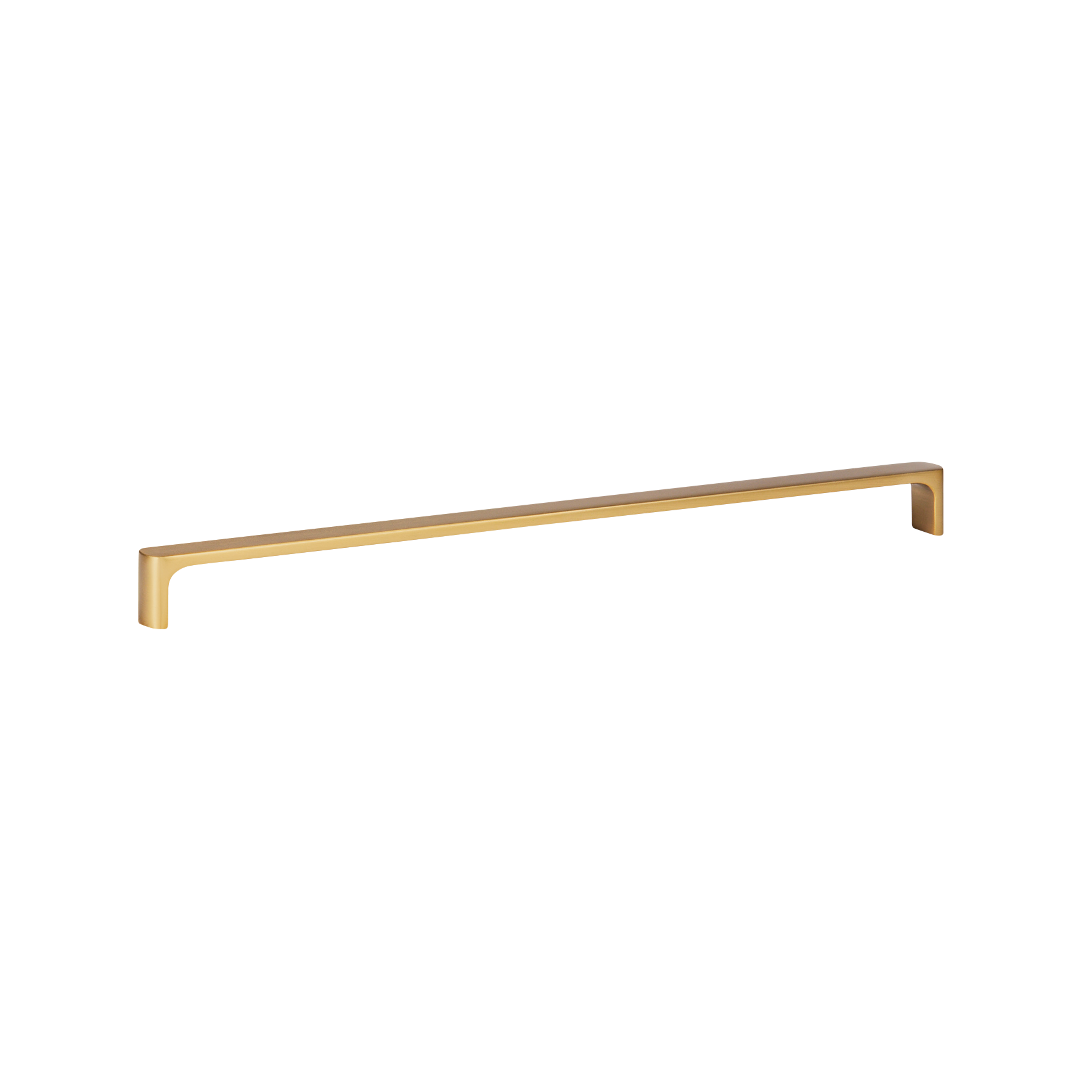 Momo Vena D Handle 320mm in Brushed Satin Brass