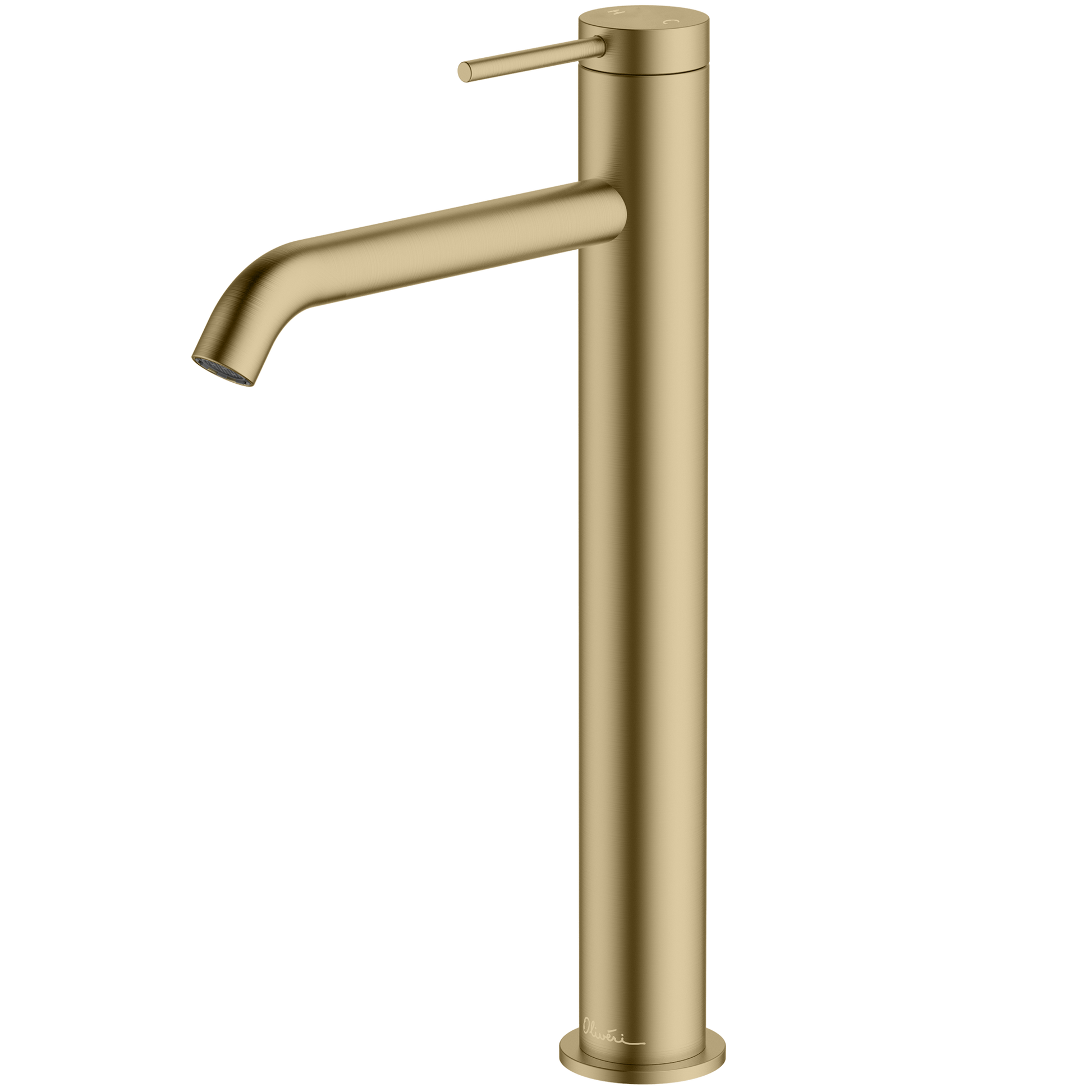 Venice Curved Tower Basin Mixer