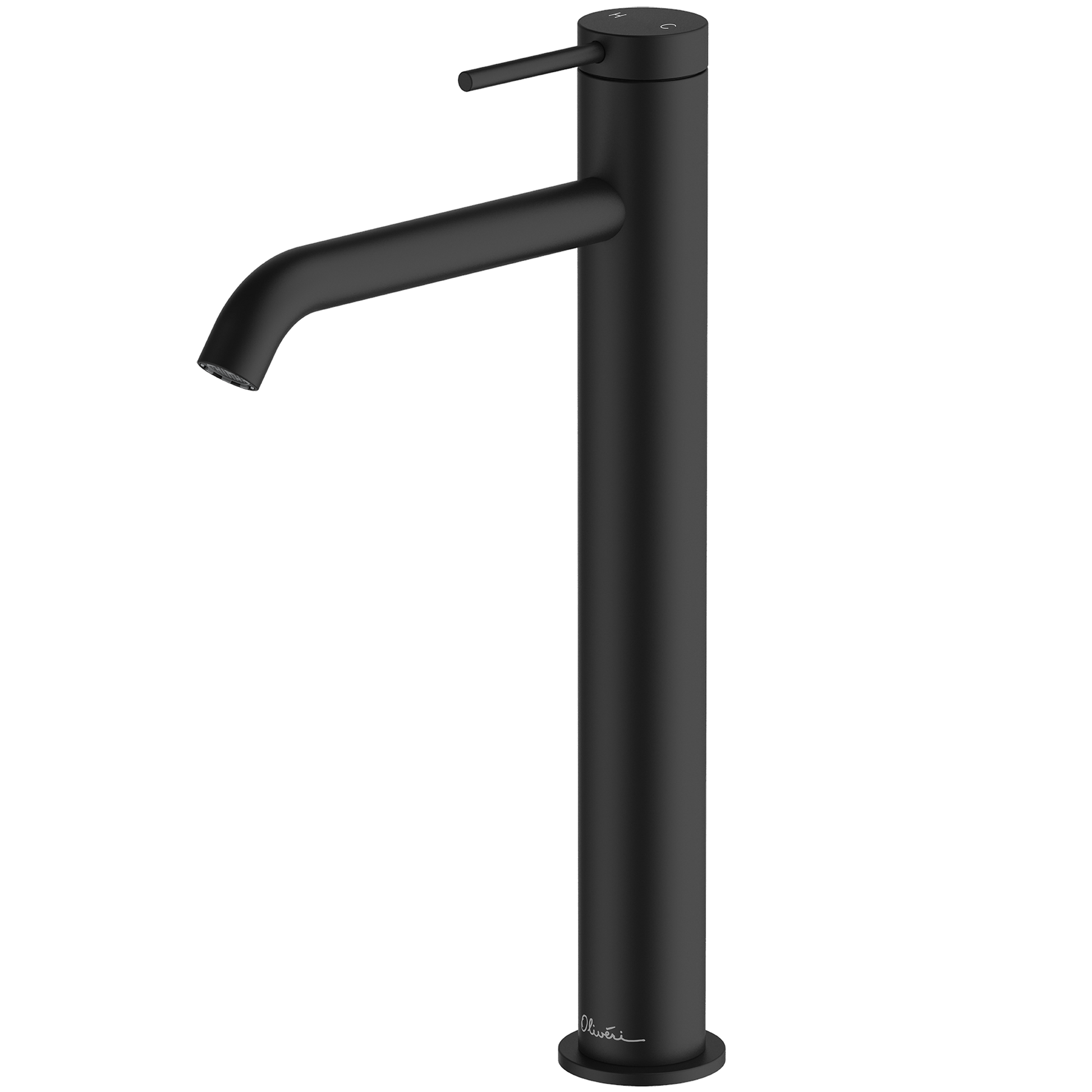 Venice Curved Tower Basin Mixer