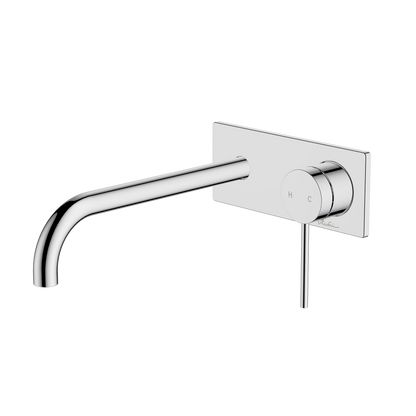 Venice Curved Wall Mixer Set