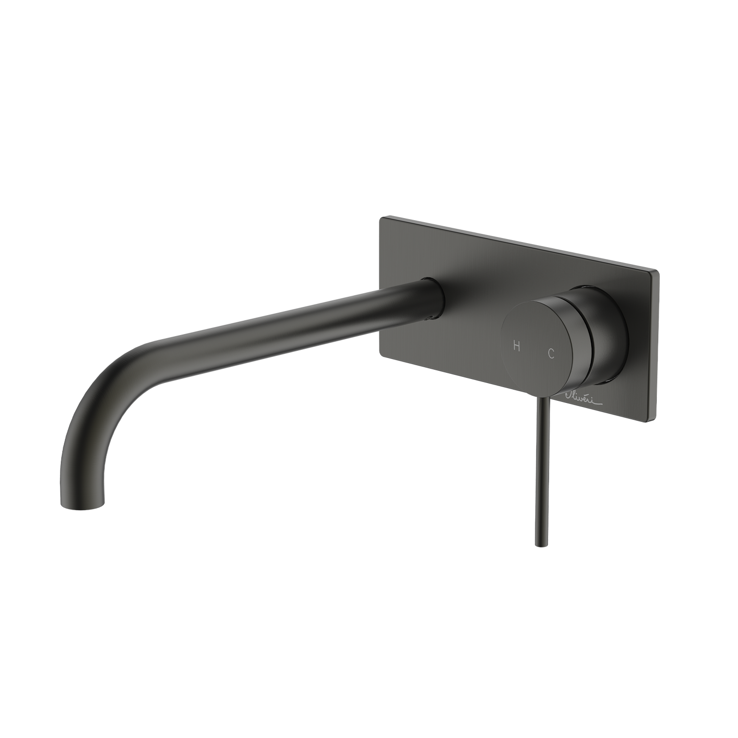 Venice Curved Wall Mixer Set