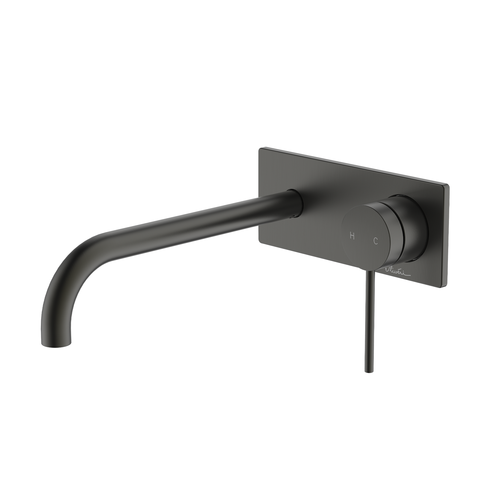 Venice Curved Wall Mixer Set