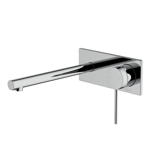 Venice Straight Wall Mixer Set