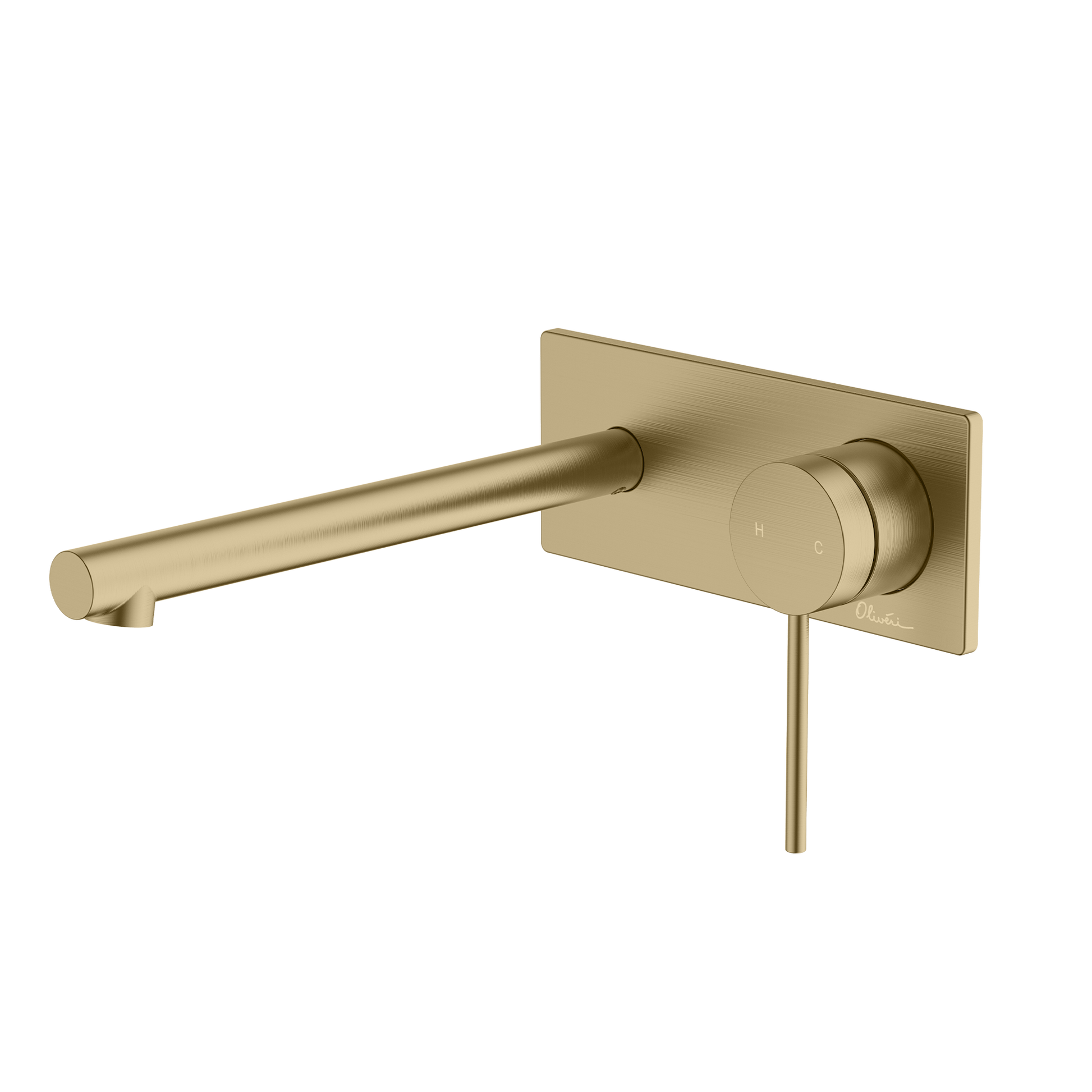 Venice Straight Wall Mixer Set - Trim Kit Only