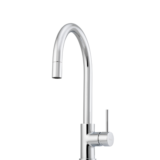 Venice Pull Out Goose Neck Mixer