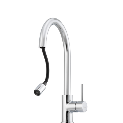 Venice Pull Out Goose Neck Mixer