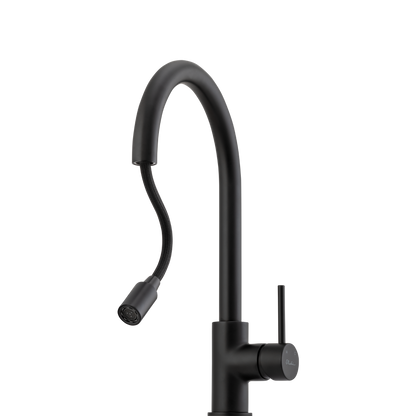 Venice Pull Out Goose Neck Mixer
