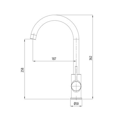 Venice Goose Neck Mixer
