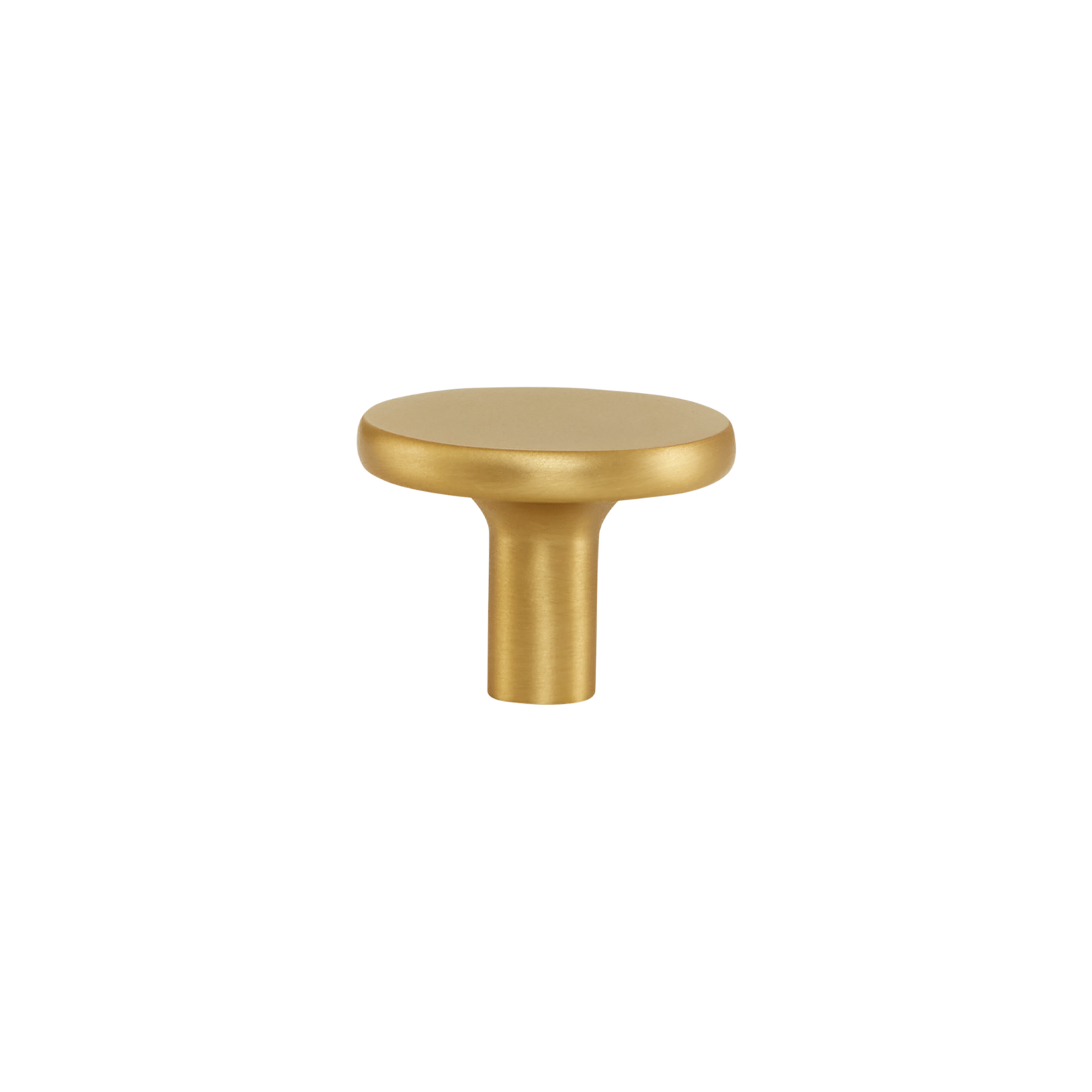 Momo Vena Round Knob 35mm in Brushed Satin Brass (1)