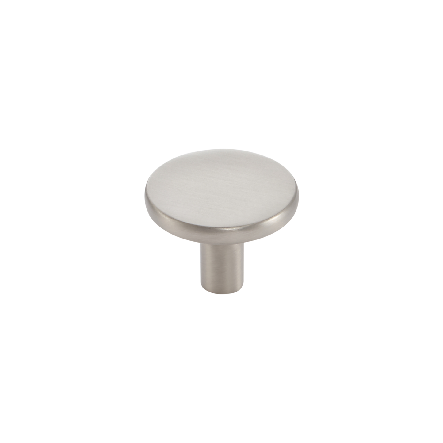 Momo Vena Round Knob 35mm in Dull Brushed Nickel