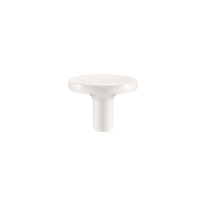 Momo Vena Round Knob 35mm in Matt White (1)