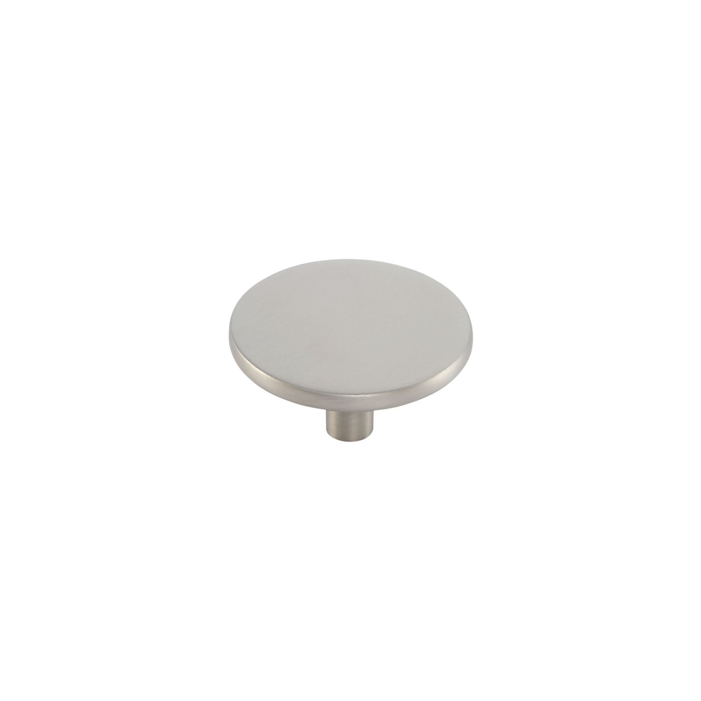 Momo Vena Round Knob 50mm in Dull Brushed Nickel