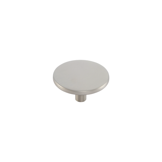 Momo Vena Round Knob 50mm in Dull Brushed Nickel