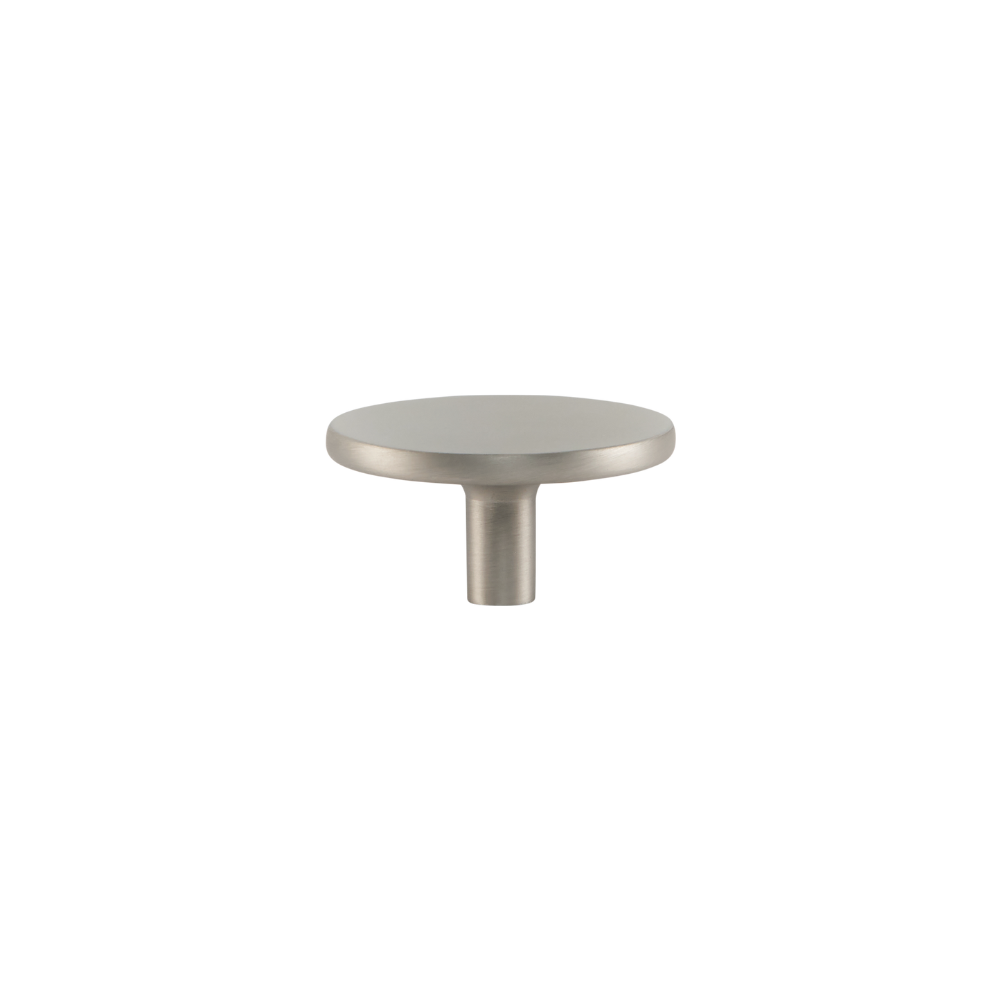 Momo Vena Round Knob 50mm in Dull Brushed Nickel (1)